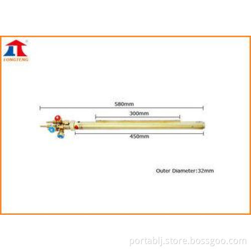 Automatic Brass CNC Machine Oxy-Fuel Cutting Torch 450mm St